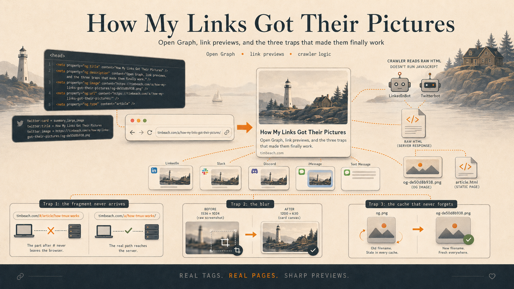 How My Links Got Their Pictures
